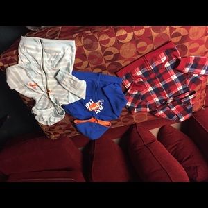 Lot of boy hoodies 24M